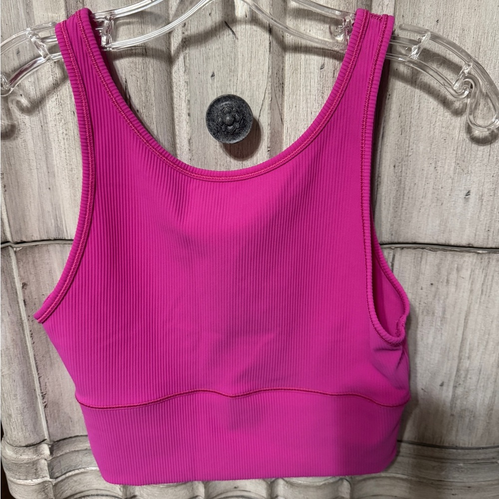 lululemon power pivot tank ribbed